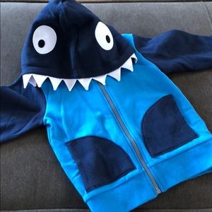 NWT hooded monster sweatshirt